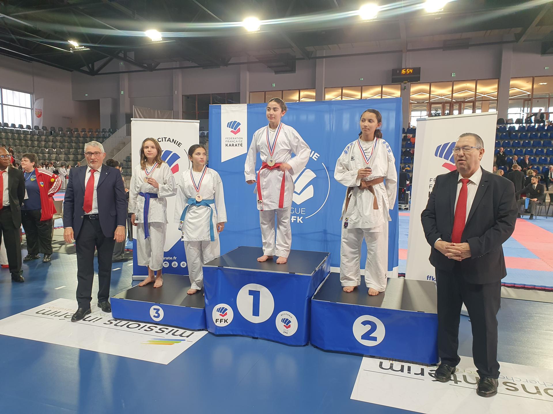 lilou 3 eme championnat régional combat