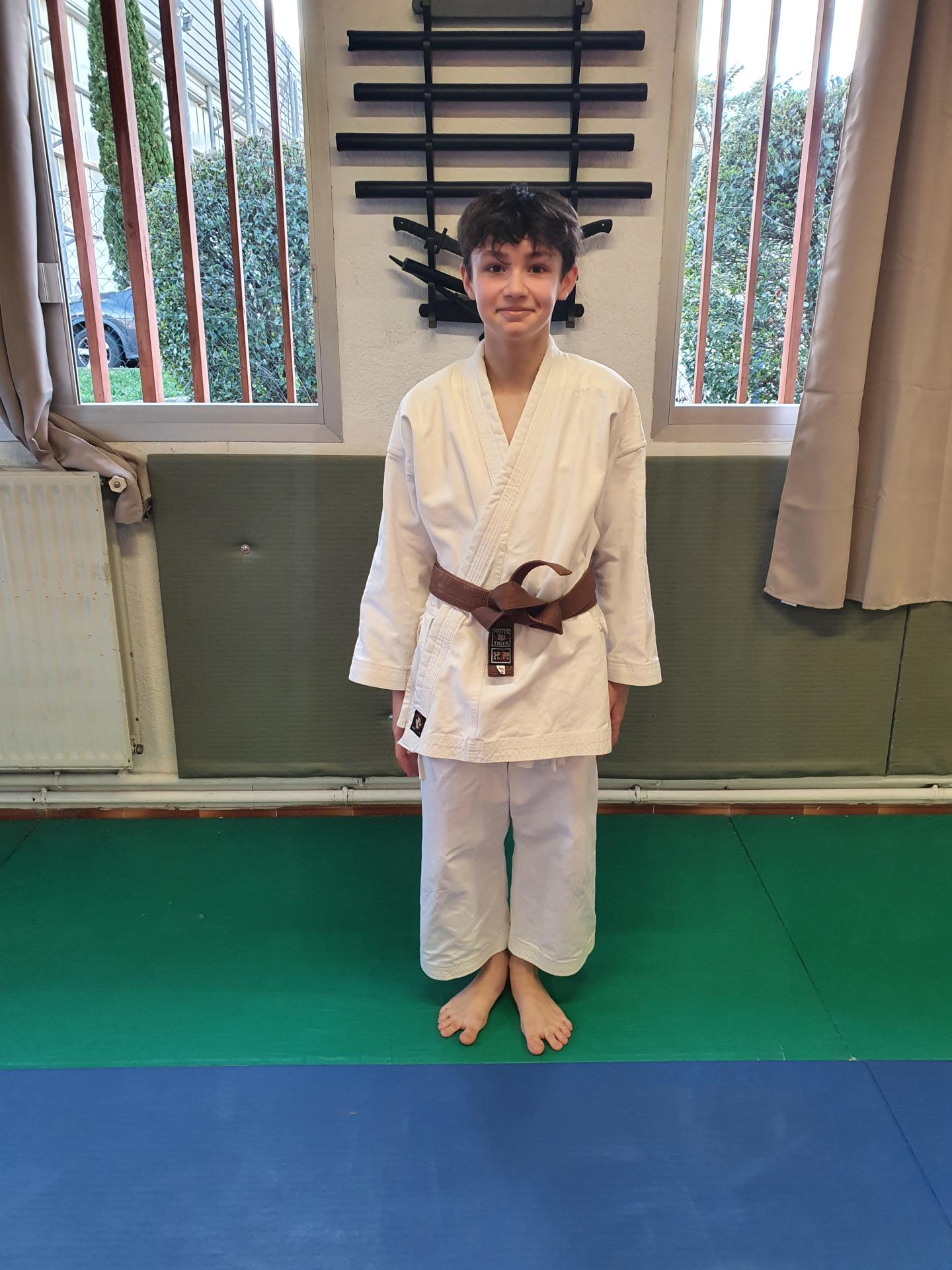 ceinture marron